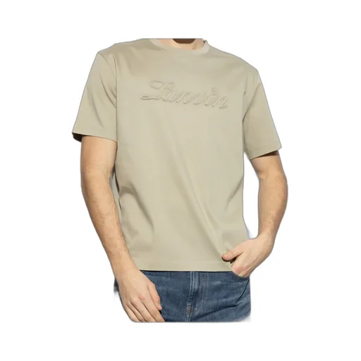 Lanvin Logo Embossed Crewneck T-Shirt