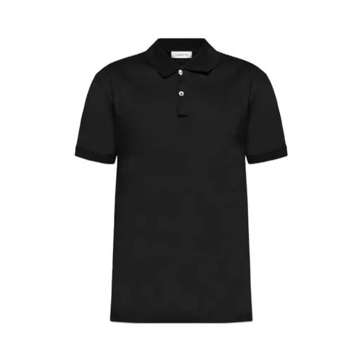 Lanvin Logo Embroidered Polo Shirt