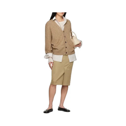 Maison Margiela Skater Chino Midi Skirt