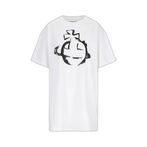 Vivienne Westwood Orb Logo-Printed Crewneck T-Shirt