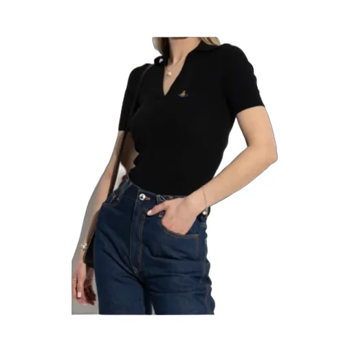 Vivienne Westwood Orb Embroidered Knit Top