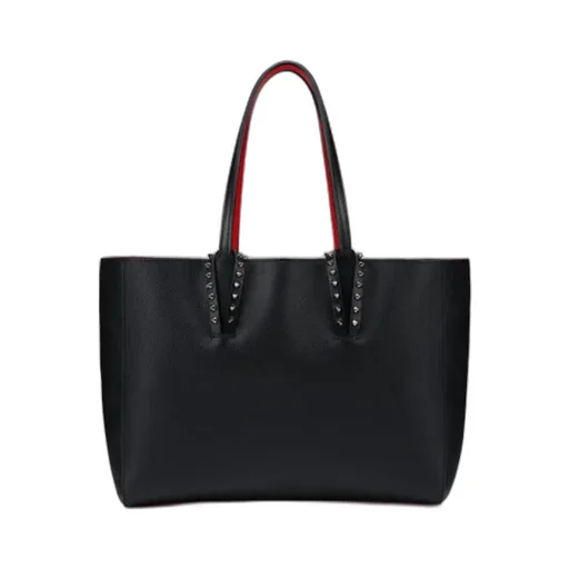 Christian Louboutin Cabata Stud Detailed Small Tote Bag