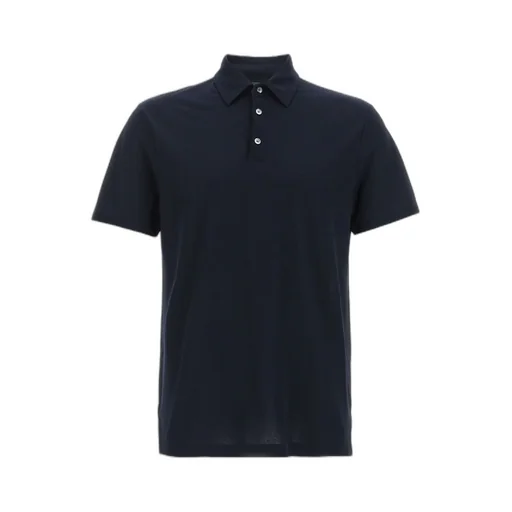 Zanone Short-Sleeved Polo Shirt