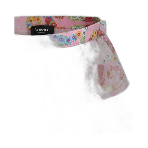 Versace Kids Floral Pritned Tiered Skirt