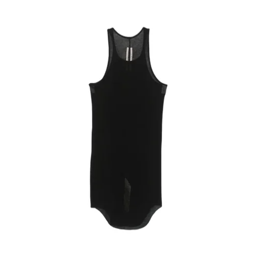 Rick Owens Sleeveless Ribbed Tank Top