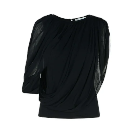 Lanvin Draped Pleated Top