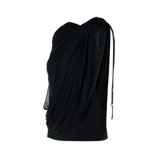 Lanvin Draped Pleated Top