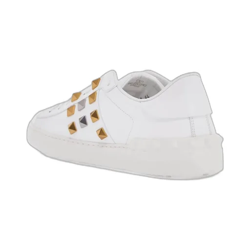 Valentino Garavani Rockstud Untitled Lace-Up Sneakers