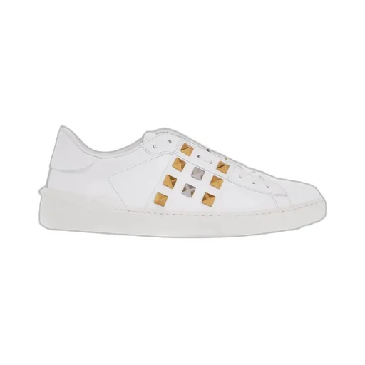Valentino Garavani Rockstud Untitled Lace-Up Sneakers