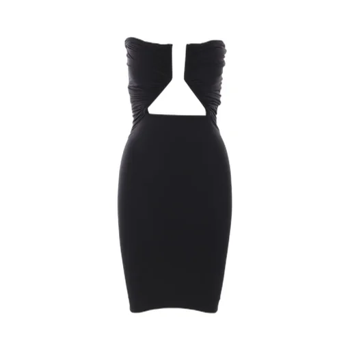 Rick Owens Prong Strapless Mini Dress