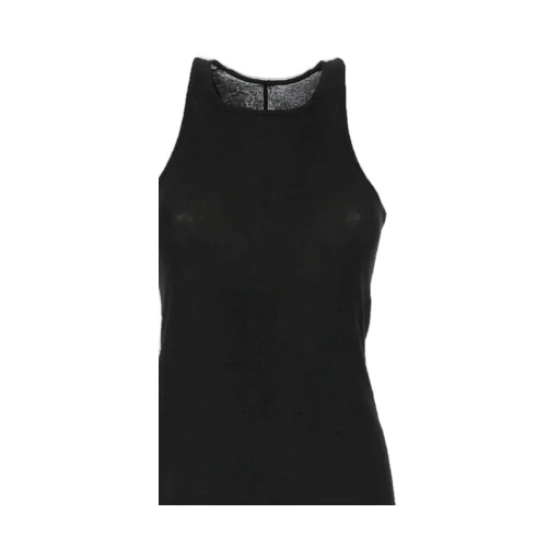 Rick Owens Fine-Ribbed Sleeveless Tank Top
