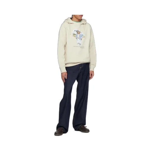 Polo Ralph Lauren Bear-Motif Drawstring Hoodie