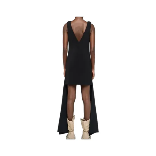 Jw Anderson V-Neck Draped Mini Dress