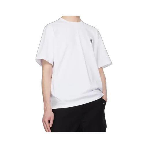 Jw Anderson Anchor Embroidered T-Shirt