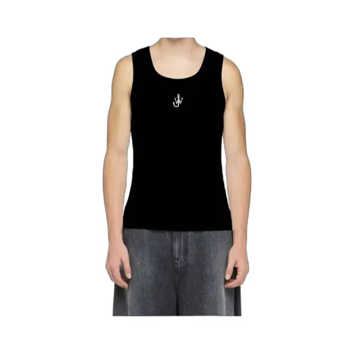 Anchor-Embroidered Tank Top