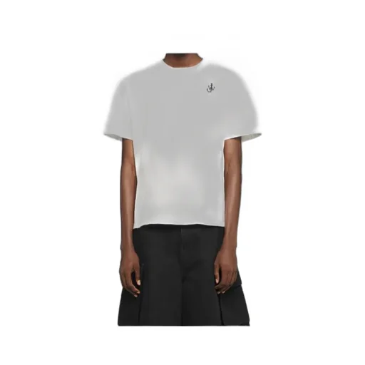 Jw Anderson Anchor Embroidered T-Shirt