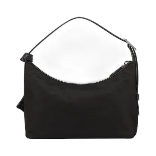 Mcm Aren Logo Plaque Shoulder Bag