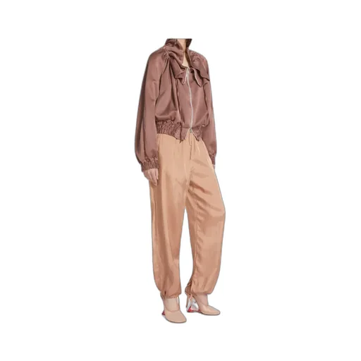 Dries Van Noten Pleat Detailed Drawstring Trousers