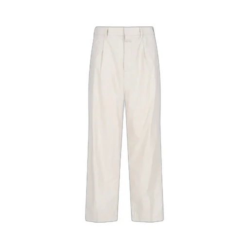 Closed Pleated Wide Leg Pants