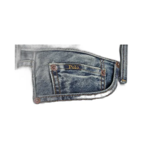 Polo Ralph Lauren Paint Splatter Detailed Denim Shorts