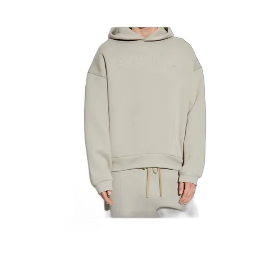 Fear Of God Logo Embossed Hoodie