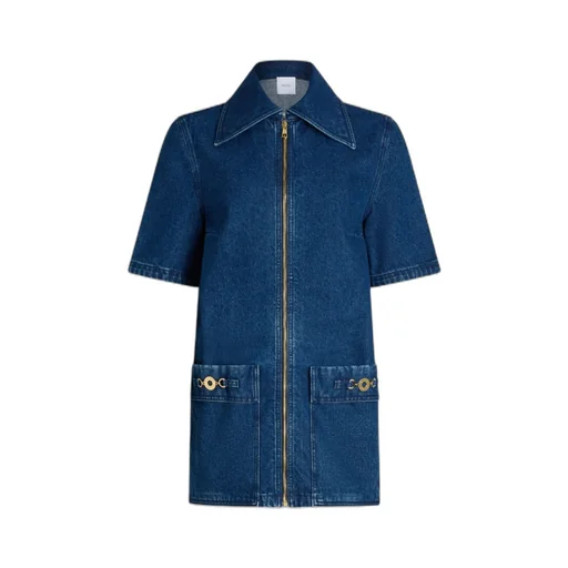 Patou Short Sleeve Zip Dress