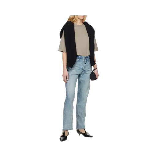 Fear Of God Sraight-Leg Frayed-Edge Jeans
