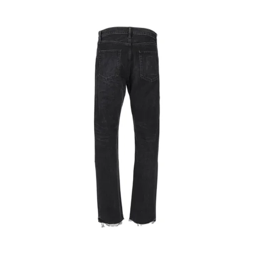 Fear Of God Sraight-Leg Frayed-Edge Jeans
