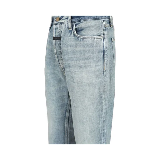 Fear Of God Sraight-Leg Frayed-Edge Jeans