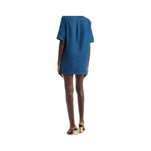 Patou Short Sleeve Zip Dress