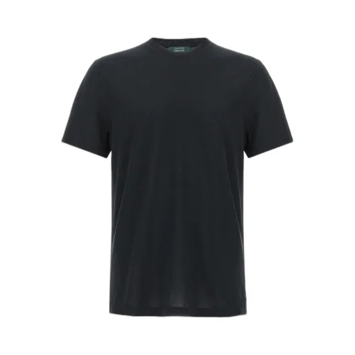 Zanone Crewneck Short-Sleeved T-Shirt