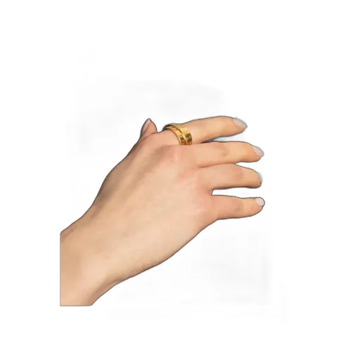 Mm6 Maison Margiela Numeric Signature Triple Twisted Ring