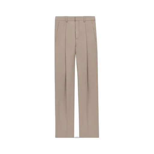 Saint Laurent High Waist Straight Leg Pants