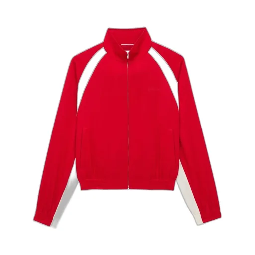 Saint Laurent Zip-Up Teddy Jacket