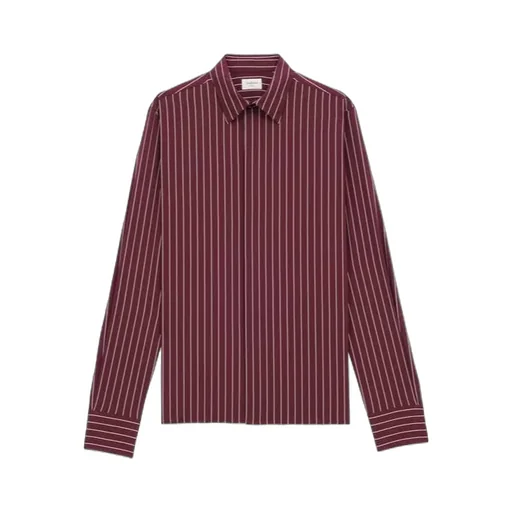 Saint Laurent Striped Button-Up Shirt