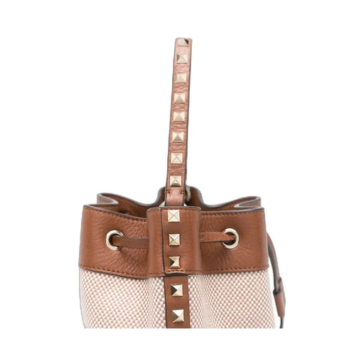 Valentino Garavani Rockstud Drawstring Bucket Bag