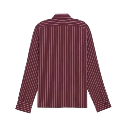 Saint Laurent Striped Button-Up Shirt