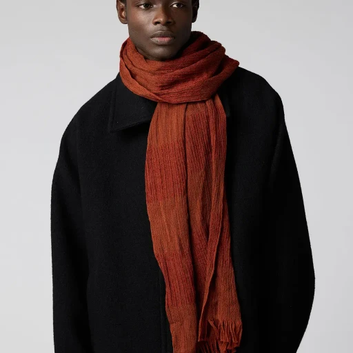 Wool Tuck Stole