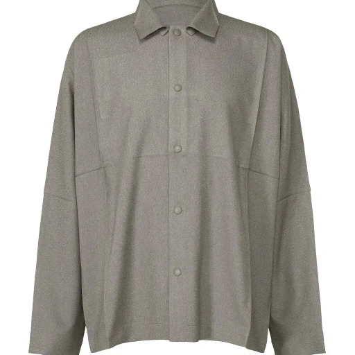 Wool Like Compact Shirt