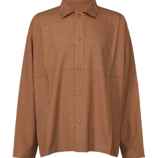 Wool Like Compact Shirt