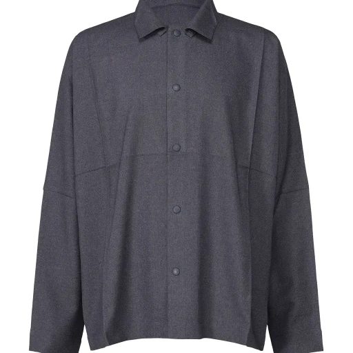 Wool Like Compact Shirt