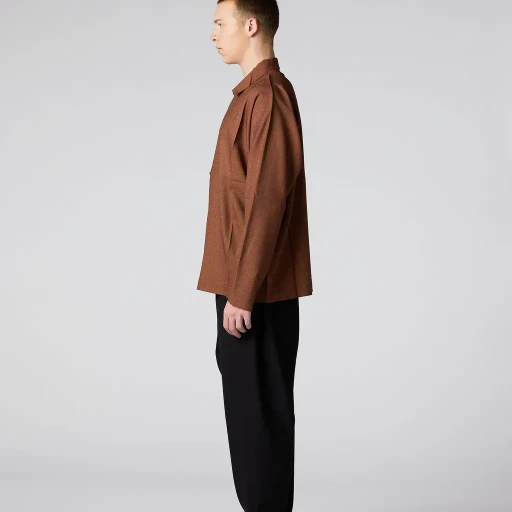 Wool Like Compact Shirt