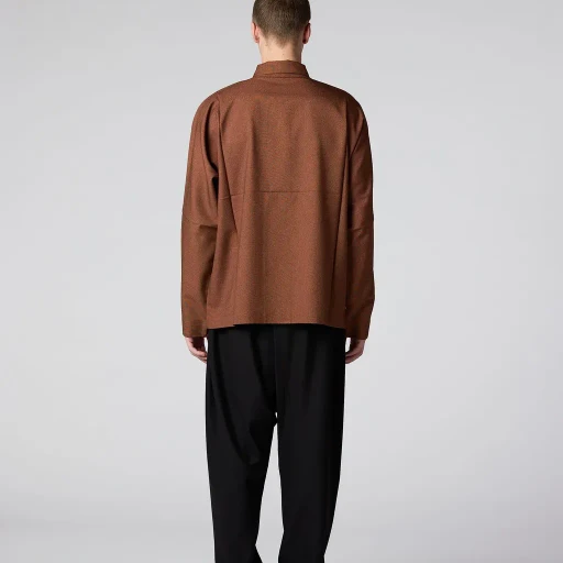 Wool Like Compact Shirt