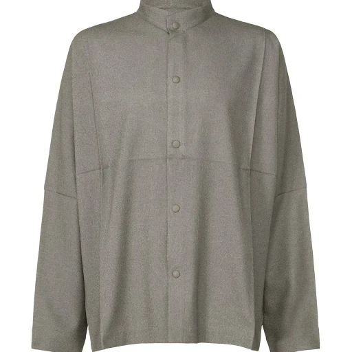 Wool Like Compact Shirt