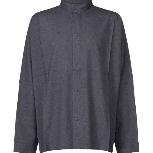Wool Like Compact Shirt