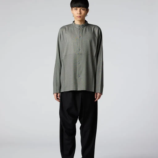 Wool Like Compact Shirt