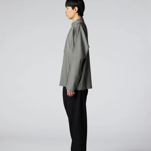 Wool Like Compact Shirt