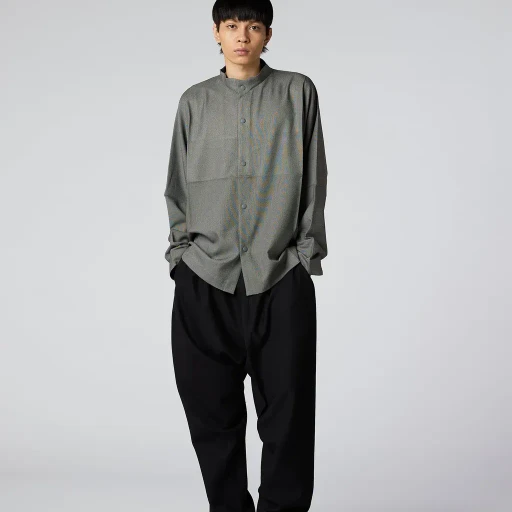 Wool Like Compact Shirt