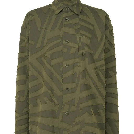 Geometry Jacquard Shirt