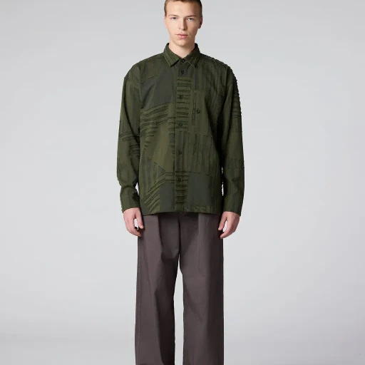 Geometry Jacquard Shirt